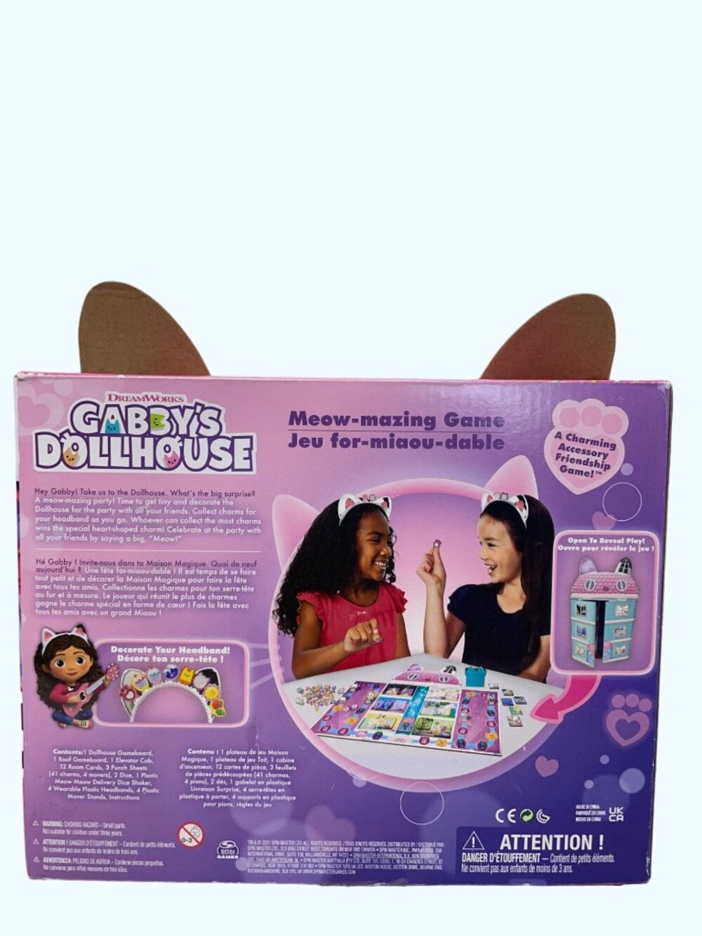 Gabby’s Dollhouse, Meow-Mazing Board Game Based on The DreamWorks Netflix Show
